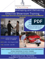 Designing, Developing and Delivering Effective Showroom Training