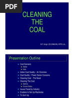 Cleaning of Coal - 2008