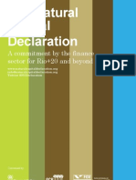 The Natural Capital Declaration