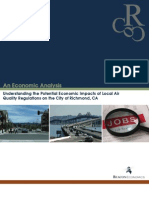 Beacon Economics Report: Understanding The Potential Economic Impacts of Local Air Quality Regulations On The City of Richmond, CA