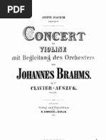 Brahms Violin Concerto