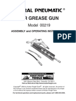 Air Grease Gun Model 00219