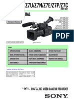 Hvr-Z7u, Hvr-z7j, Hvr-z7n, Hvr-Z7e, Hvr-z7p, Hvr-z7c Service Manual