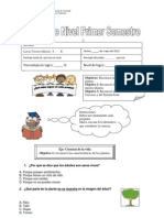 Prueba de Nivel Ciencias