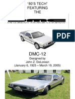 80's Tech - DeLorean DMC-12