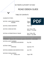 RTA Road Design Guide