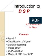 An Introduction To DSP-Vignesh