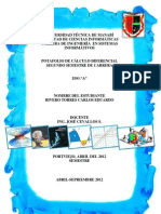 Portafolio de Calculo Diferencial Medio Ciclo