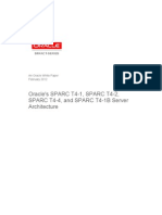 Oracle's SPARC T4-1, SPARC T4-2, SPARC T4-4, and SPARC T4-1B Server Architecture