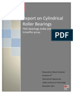 Report On Cylindrical Roller Bearing