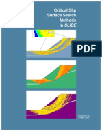 Critical Slip Surface Search Methods in Slide: Rocscience Inc. © 1989 - 2002