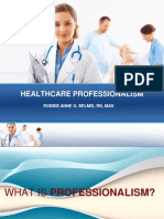 Healthcare Professionalism