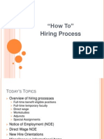 Hiring Process HR