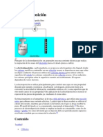 Electrodeposición