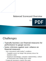 Balanced Scorecard - Oxford