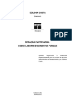 Redação Empresarial - Auxiliar Administrativo e Recepcionista