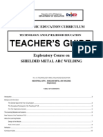 K To 12 Smaw Welding Teacher's Guide