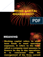 Working Capital Management