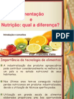 2 Aula - Introdução de Nutrição e Conceitos