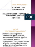 Unit 5 Performance Management