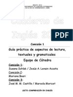 Cuadernillo de Inglés 2012