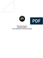 Electronic Arts Inc. Fiscal Year 2011 Proxy Statement and Annual Report