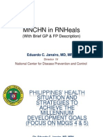 MNCHN in Rnheals: (With Brief GP & FP Description)