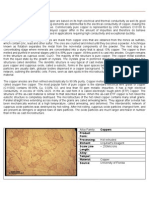 Microstructures of Copper Alloys