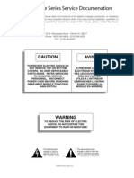 Crown Pulse Series Service Documenation: Caution Avis