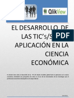 Desarrollo de La Tics en La Ciencia Economica