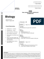 2006 CSSA Biology Trials