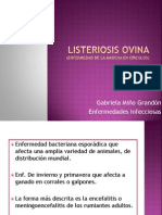 Listeriosis Ovina