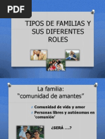 Tipos de Familias y Sus Diferentes Roles