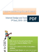 CSS - Cascading Style Sheets