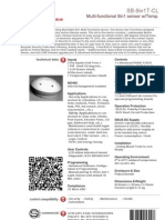 SB-9in1T-CL: Multi-Functional 9in1 Sensor W/temp