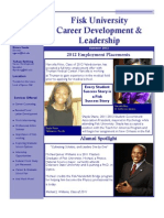 Career Development and Leadership Highlights Summer 2012