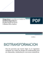 Biotransformacion de Etanol, Metanol y Etilenglicol