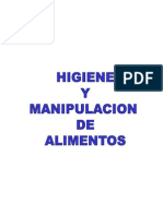 Higiene y Manipulacion de Alimentos