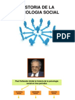 Historia de La Psicología Social