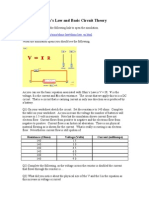 Ohms Law and Basic Circuit Theory