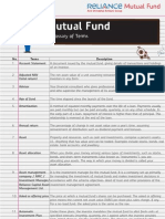 Mutual Fund: A Glossary of Terms