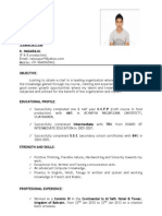 Resume: K. Nagaraju