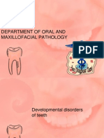 Developmental Disorders of Teeth