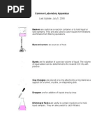 Common Laboratory Apparatus