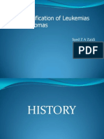 Who Classification of Leukemia and Lymphoma Oct 2009sht