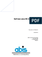 Self-Test Java EE Architecture