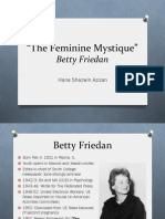 Friedan's The Feminine Mystique