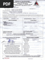 City Business Permit 2012