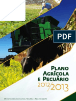 Plano Agrícola e Pecuário 2012/2013