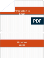 Basic Excel Formulas